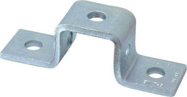 Cooper B-Line - Zinc Plated Carbon Steel Bracket Strut Fitting - 1/2" Bolt, 5 Holes, Used with Cooper B Line Channel & Strut (All Sizes Except B62 & B72) - A1 Tooling