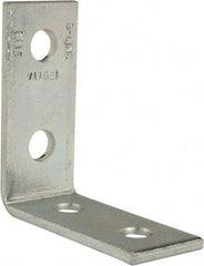 Cooper B-Line - Zinc Plated Carbon Steel 90° Strut Fitting - 1/2" Bolt, 4 Holes, Used with Cooper B Line Channel & Strut (All Sizes Except B62 & B72) - A1 Tooling