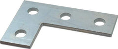 Cooper B-Line - Zinc Plated Carbon Steel Flat Corner Strut Fitting - 1/2" Bolt, 4 Holes, Used with Cooper B Line Channel & Strut (All Sizes Except B62 & B72) - A1 Tooling