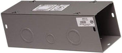 Cooper B-Line - 6" High x 152mm Wide x 60" Long, Screw Mount Solid Wall Wire Duct - Gray, 19 (Bottom) & 19 (Top) Knockouts, Screw Cover, Steel - A1 Tooling