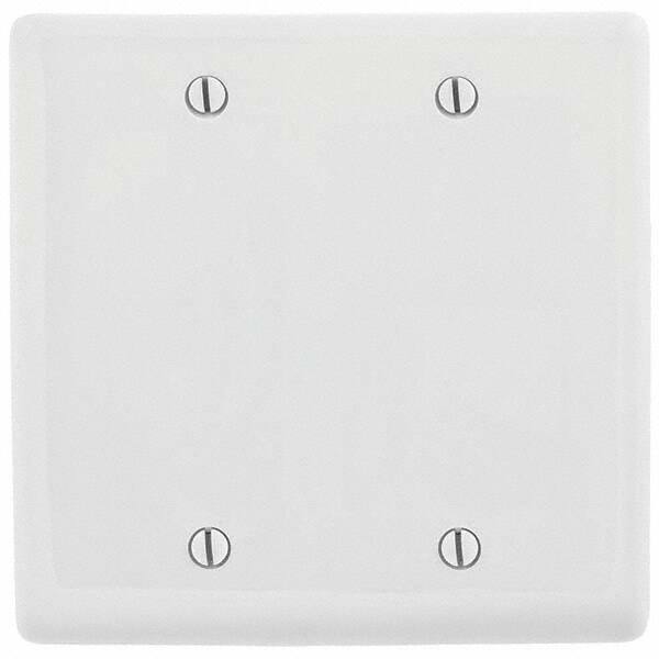 Hubbell Wiring Device-Kellems - Wall Plates Wall Plate Type: Blank Wall Plate Color: White - A1 Tooling