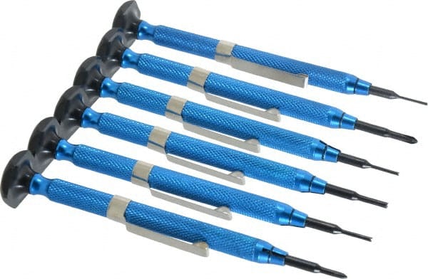 Moody Tools - 6 Piece Phillips, Screw Extractor, Slotted Screwdriver Set - A1 Tooling