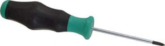 Wera - #0, 5-3/4" OAL, Standard Phillips Screwdriver - 2-3/8" Blade Length, Round Shank, Ergonomic Handle - A1 Tooling