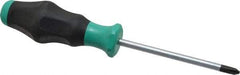 Wera - #2, 8-1/4" OAL, Standard Phillips Screwdriver - 4" Blade Length, Round Shank, Ergonomic Handle - A1 Tooling