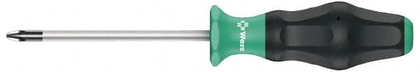 Wera - #3 Point, 6" Blade Length, Pozidriv Screwdriver - A1 Tooling