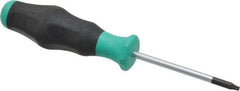 Wera - T9 Torx Driver - 2-23/64" Blade Length, 5-35/64" OAL, Ergonomic Handle - A1 Tooling