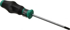 Wera - T27 Torx Driver - 4-33/64" Blade Length, 8-21/32" OAL, Ergonomic Handle - A1 Tooling