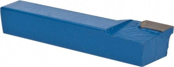 Interstate - 5/8 x 5/8" Shank, Offset Side Cutting Single Point Tool Bit - GR-10, Grade C6 - Exact Industrial Supply