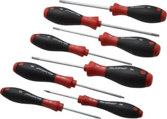 Wiha - 8 Piece Torx Screwdriver Set - Bit Sizes: Torx T6, T8, T10, T15, T20, T25, T27 & T30 - A1 Tooling