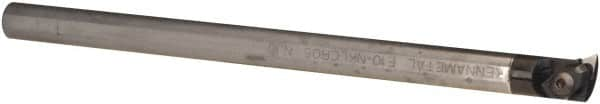 Kennametal - NP.., 5° Lead Angle E-NKLC Internal Right Hand Indexable Profiling Toolholder - 5/8" Shank Width, 10" Long, Carbide, Through Coolant - A1 Tooling