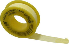 Federal Process - 1/2" Wide x 520" Long Gas Pipe Repair Tape - 3.8 mil Thick, -450 to 550°F, Yellow - A1 Tooling