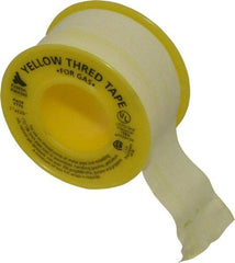 Federal Process - 1" Wide x 520" Long Gas Pipe Repair Tape - 3.8 mil Thick, -450 to 550°F, Yellow - A1 Tooling