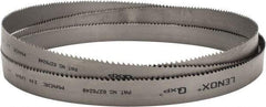 Lenox - 4 to 6 TPI, 11' 6" Long x 1-1/4" Wide x 0.042" Thick, Welded Band Saw Blade - Bi-Metal, Toothed Edge, Raker Tooth Set, Flexible Back, Contour Cutting - A1 Tooling