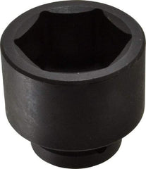 Proto - 1" Drive 63mm Impact Socket - 6 Points, 3-3/8" OAL - A1 Tooling