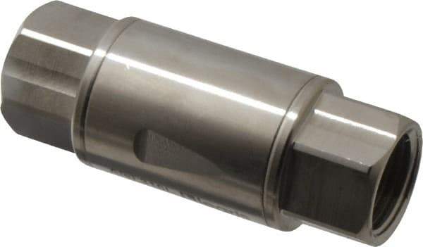 Legris - 1/2" Stainless Steel Check Valve - Unidirectional, FNPT x FNPT, 580 WOG - A1 Tooling