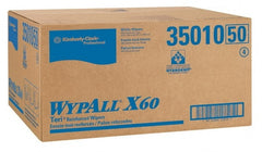 WypAll - X60 1/4 Fold Shop Towel/Industrial Wipes - Exact Industrial Supply