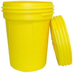 Eagle - 30 Gallon Closure Capacity, Screw On Closure, Yellow Lab Pack - 5 Gallon Container, Polyethylene, 396 Lb. Capacity, UN 1H2/X120/S; UN 1H2/Y180/S Listing - A1 Tooling