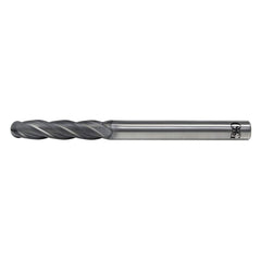 Ball End Mill: 0.0313″ Dia, 4 Flute, Solid Carbide 2-1/2″ OAL, DG Diamond Coated, Series 7430