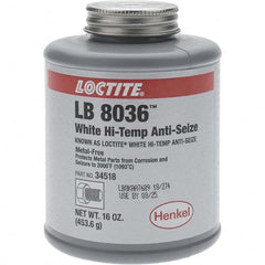 Loctite - 16 oz Brush Top High Temperature Anti-Seize Lubricant - Graphite, 2,000°F - A1 Tooling