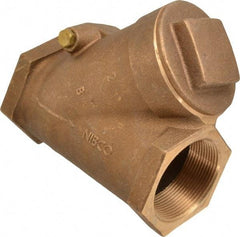 NIBCO - 2" Bronze Check Valve - Y-Pattern, FNPT x FNPT, 400 WOG - A1 Tooling