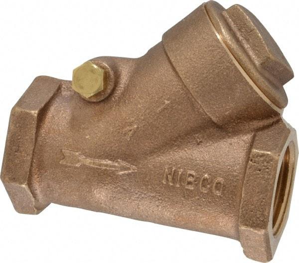 NIBCO - 1" Bronze Check Valve - Y-Pattern, FNPT x FNPT, 600 WOG - A1 Tooling