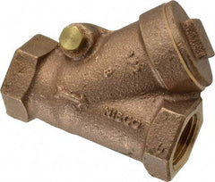 NIBCO - 1/2" Bronze Check Valve - Y-Pattern, FNPT x FNPT, 600 WOG - A1 Tooling