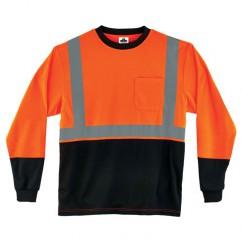 8291BK L ORG/BLK LG SLV T-SHIRT - A1 Tooling