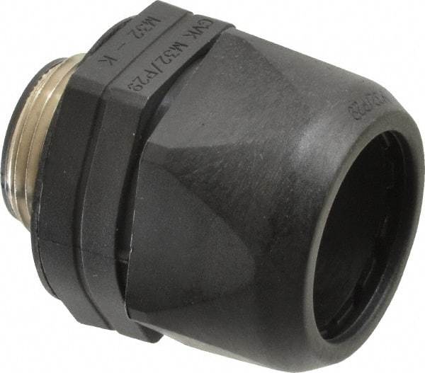 Murrplastik - 1" Trade, Nylon Compression Straight Liquidtight Conduit Connector - Noninsulated - A1 Tooling