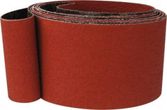 3M - 3" Wide x 132" OAL, 60 Grit, Ceramic Abrasive Belt - Ceramic, Medium, Coated, YF Weighted Cloth Backing, Wet/Dry, Series 777F - A1 Tooling