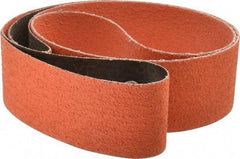 3M - 3" Wide x 132" OAL, 36 Grit, Ceramic Abrasive Belt - Ceramic, Very Coarse, Coated, YF Weighted Cloth Backing, Wet/Dry, Series 777F - A1 Tooling