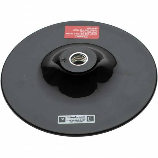 Ingersoll-Rand - Disc Backing Pads Backing Pad Type: Replacement Pad Pad Diameter (Inch): 7 - A1 Tooling