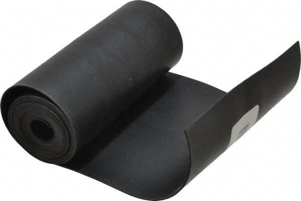 Made in USA - 1/32" Thick x 4" Wide x 60" Long, Neoprene Rubber Strip - Stock Length, 40 Shore A Durometer, 1,000 to 1,200 psi Tensile Strength, -40 to 212°F, Black - A1 Tooling