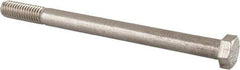 Value Collection - 3/8-16 UNC, 5" Length Under Head Hex Head Cap Screw - Partially Threaded, Grade 316 Stainless Steel, Uncoated, 9/16" Hex - A1 Tooling