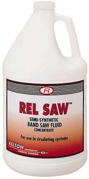 Relton - Rel Saw, 55 Gal Drum Sawing Fluid - Semisynthetic, For Cleaning - A1 Tooling