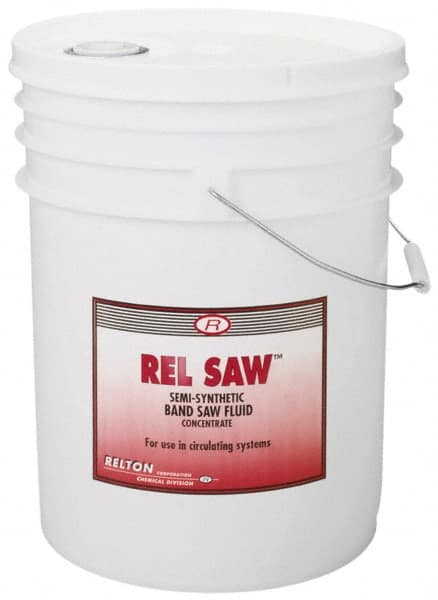 Relton - Rel Saw, 5 Gal Pail Sawing Fluid - Semisynthetic, For Cleaning - A1 Tooling