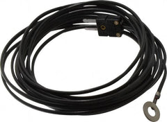 Thermo Electric - 0 to 221°F, J Surface, Thermocouple Probe - 25 Ft. Cable Length, Mini Connector, 15 Sec Response Time - A1 Tooling