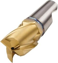 Seco - MM16 E06 Grade F30M Carbide End Milling Tip Insert - 3 Flutes, 0.787" Cutting Diam, 0.59" Depth of Cut, 0.793" Extension, 30° Helix - A1 Tooling