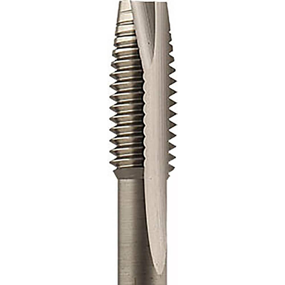 Spiral Point STI Taps; Thread Size: 4-40; Chamfer: Plug; Thread Limit: H1; Class of Fit: 2B; Thread Standard: DIN; ANSI; Material: High Speed Steel; Series: Z-PRO STI-PO; Number Of Flutes: 2; Teeth per Inch: 40; Overall Length: 2.48