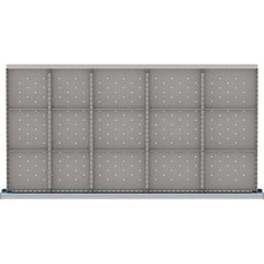 LISTA - 15-Compartment Drawer Divider Layout for 3.15" High Drawers - A1 Tooling