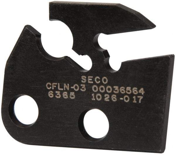 Seco - 3/32" Blade Width, 6.681" OAL, Single End Indexable Cut-Off Blade - 0.511" Max Depth of Cut, CFLN Blade, MDT Series - A1 Tooling