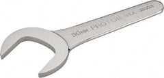 Proto - 50mm Standard Service Open End Wrench - 8-1/2" OAL, Single End, Satin Finish, 30° Head Angle - A1 Tooling