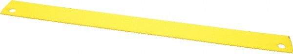 Starrett - 12" Long, 10 Teeth per Inch, Bi-Metal Power Hacksaw Blade - Toothed Edge, 1-1/8" Wide x 0.05" Thick - A1 Tooling