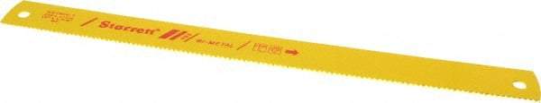 Starrett - 18" Long, 6 Teeth per Inch, Bi-Metal Power Hacksaw Blade - Toothed Edge, 1-5/8" Wide x 0.075" Thick - A1 Tooling