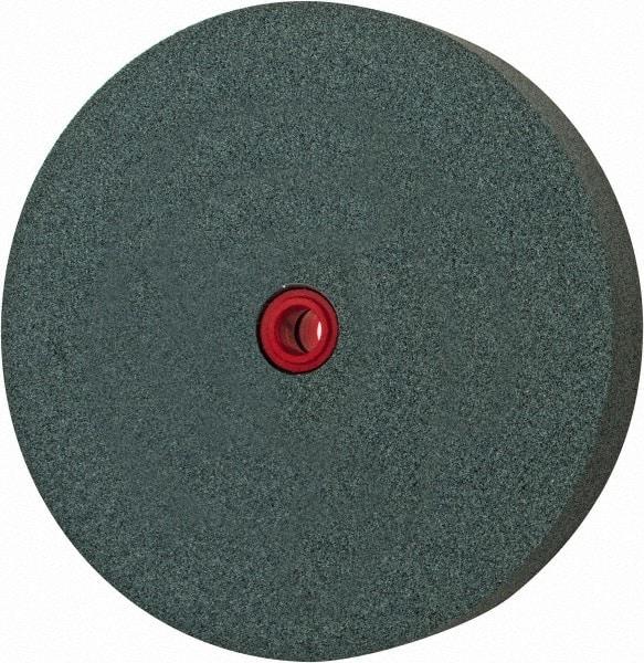 Norton - 60 Grit Silicon Carbide Bench & Pedestal Grinding Wheel - 10" Diam x 1-1/4" Hole x 1-1/2" Thick, 2485 Max RPM, I Hardness, Medium Grade , Vitrified Bond - A1 Tooling