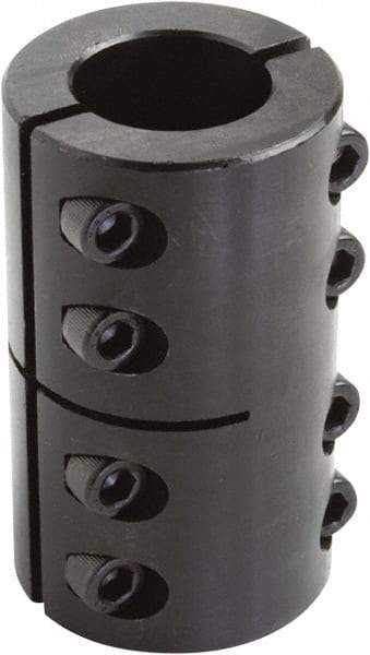 Climax Metal Products - 7/8" Inside x 1-5/8" Outside Diam, Two Piece Rigid Coupling without Keyway - 2-1/2" Long - A1 Tooling