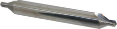 Hertel - #8 Plain Cut 60° Incl Angle Solid Carbide Combo Drill & Countersink - A1 Tooling