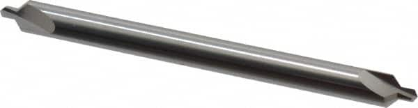 Hertel - #4 Plain Cut 90° Incl Angle Solid Carbide Combo Drill & Countersink - A1 Tooling