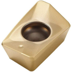 Seco - XOMX120412 MD13 Grade MP3000 Carbide Milling Insert - TiAlN Finish, 0.163" Thick, 0.047" Corner Radius - A1 Tooling