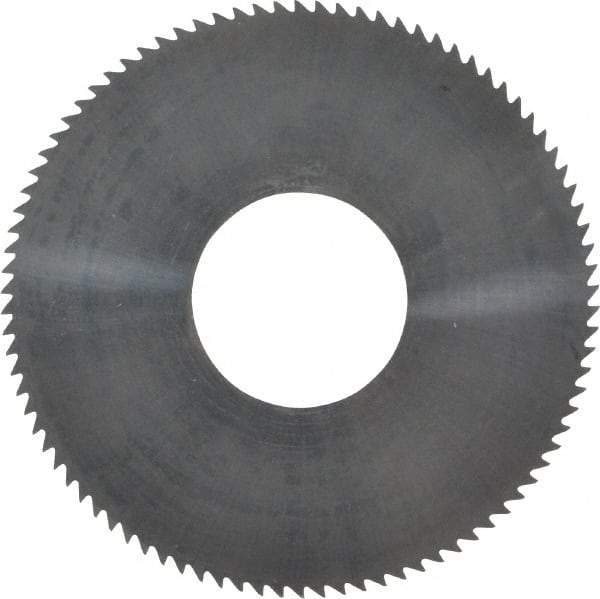 Made in USA - 1-3/4" Diam x 0.01" Blade Thickness x 5/8" Arbor Hole Diam, 90 Tooth Slitting and Slotting Saw - Arbor Connection, Solid Carbide, Concave Ground - A1 Tooling