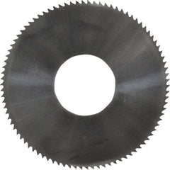 Made in USA - 1-3/4" Diam x 0.016" Blade Thickness x 5/8" Arbor Hole Diam, 90 Tooth Slitting and Slotting Saw - Arbor Connection, Solid Carbide, Concave Ground - A1 Tooling